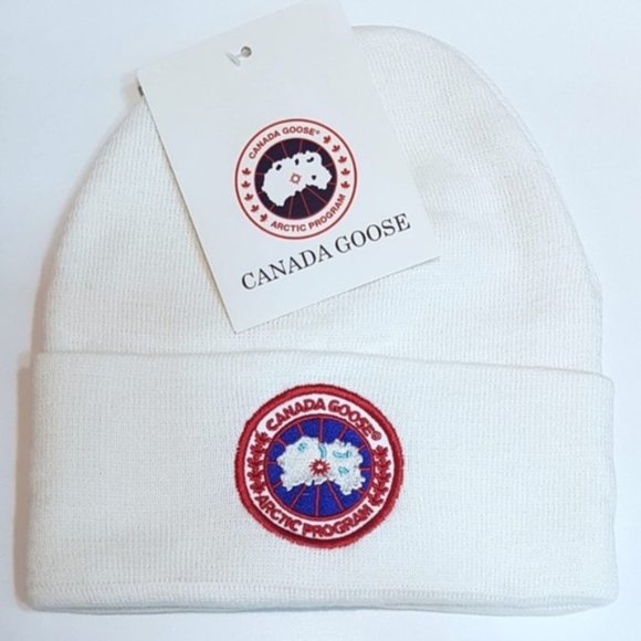 white canada goose hat